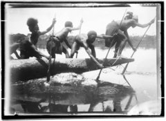 Männer im Boot, Afrika