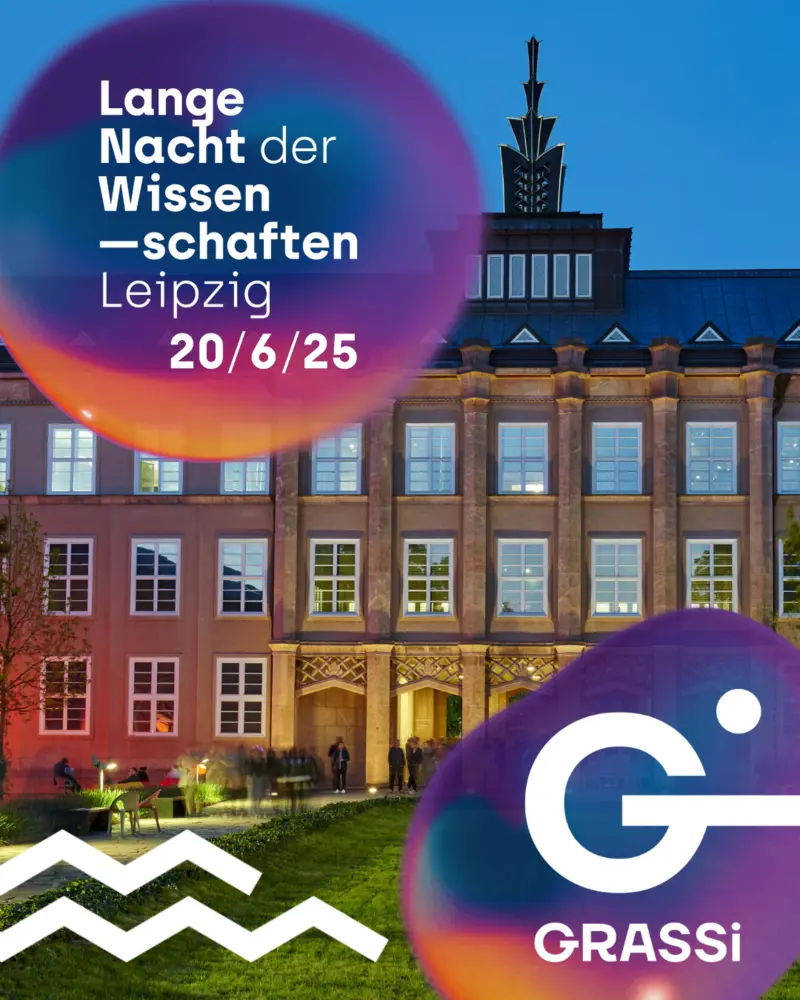 Grassi Museum bei Nacht