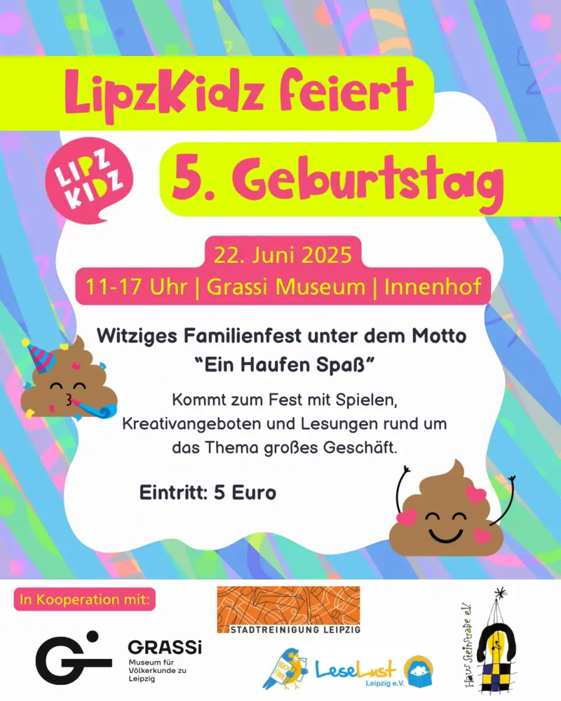 Flyer zu Ein Haufen Spaß mit Bildern von kleinen Häufchen