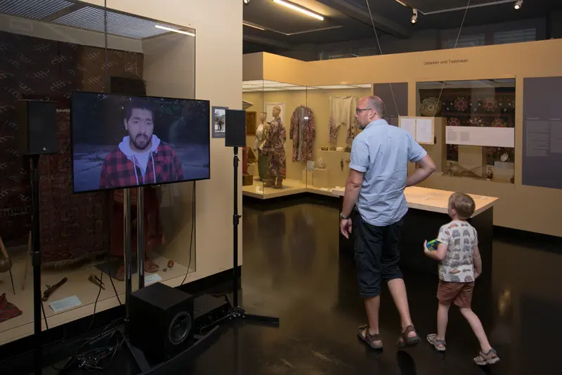 Blick in die Ausstellung, GRASSI Museum für Völkerkunde