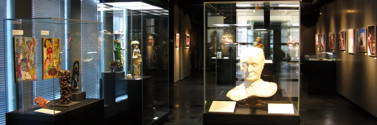 Blick in die Ausstellung, 2008 © GRASSI Museum für Völkerkunde zu Leipzig