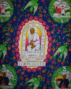 Emmanuel Kataliko, katholischer Erzbischof von Bukavu (DR  Kongo), 1997-2000, Foto: Adam Jones