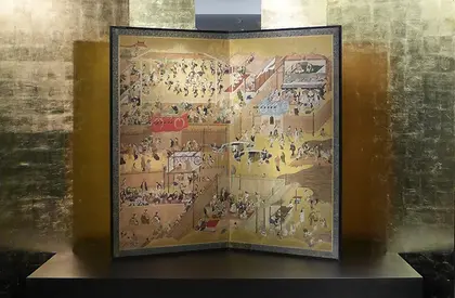 Blick in die Ausstellung "Szenen des Lebens"