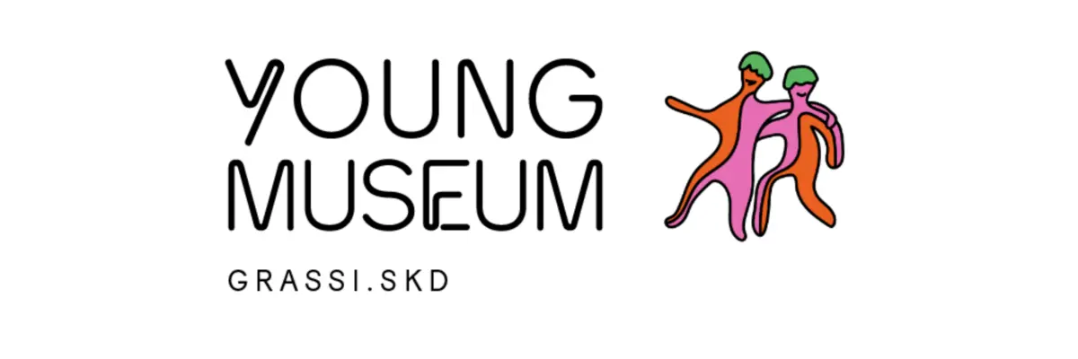 Ein Plakat "Young Museum Grassi. SKD"