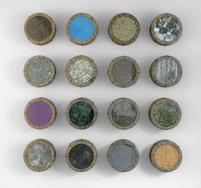 Ashley Bickerton, Catalog: Terra Firma Nineteen Hundred Eighty Nine, #3, 1989